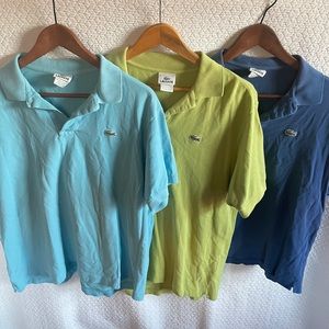 Super Combo Lacoste Men’s Classic Fit Polos!